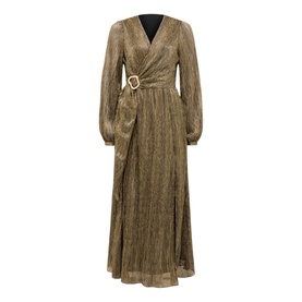 Tyler Pliss&eacute; Belted Dress