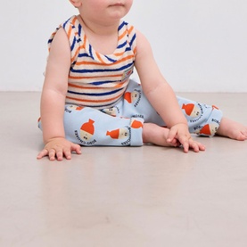 Morning Egg Print Leggings