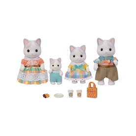 Latte Cat Family Four-Piece Set