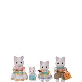 Latte Cat Family Four-Piece Set