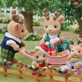 Reindeer Family Playset