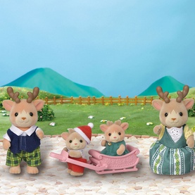 Reindeer Family Playset