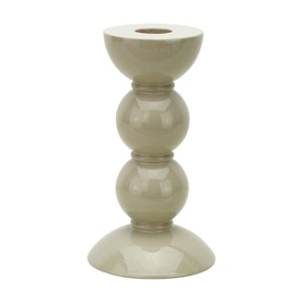 Bobbin Cappuccino Candle Stick 14cm