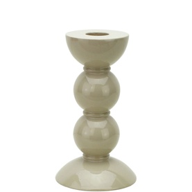 Bobbin Cappuccino Candle Stick 14cm