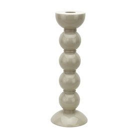 Bobbin Cappuccino Candle Stick 24cm