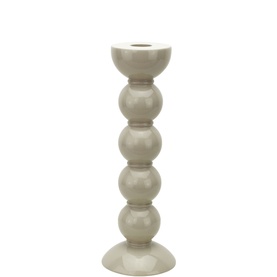Bobbin Cappuccino Candle Stick 24cm