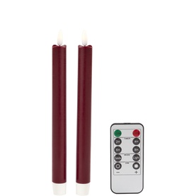LED Candle Cherry 23cm