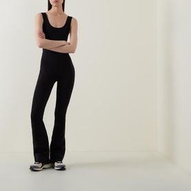 Neoprene Flared Leggings