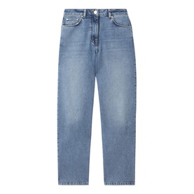 Selin Mid-Rise Straight Leg Jeans