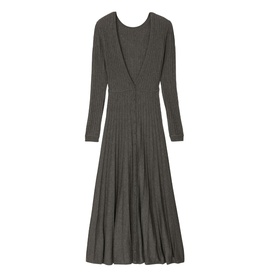 Jazia Pleated Knitted Dress