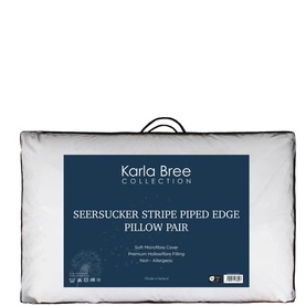 Seersucker Pillow Pair