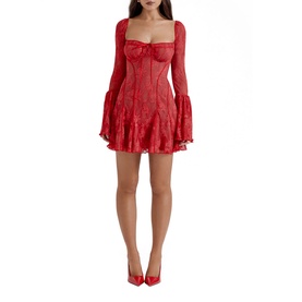 Analissa Lace Corset Mini Dress