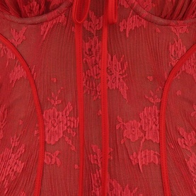 Analissa Lace Corset Mini Dress