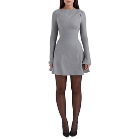 Angelique Flared Sleeve Mini Dress