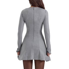 Angelique Flared Sleeve Mini Dress