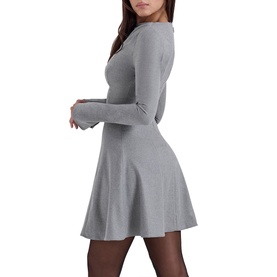 Angelique Flared Sleeve Mini Dress