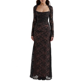 Artemis Lace Shrug Gown