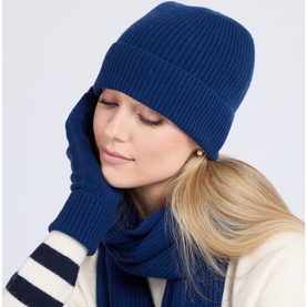 Ribbed Cashmere Scarf