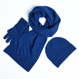 Ribbed Cashmere Scarf