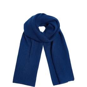 Ribbed Cashmere Scarf
