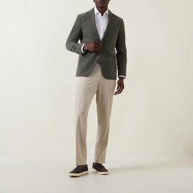 Mid-Rise Suit Trousers