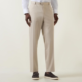 Mid-Rise Suit Trousers