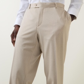 Mid-Rise Suit Trousers