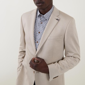 Single-Breasted Suit Jacket