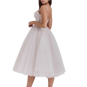 Countess Tulle Flared Dress