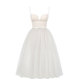 Countess Tulle Flared Dress