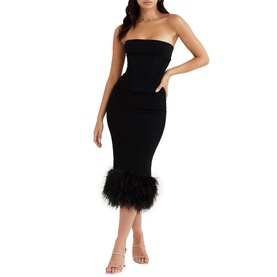 Fionula Strapless Corset Dress