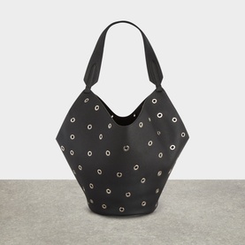 Lotus Stud Small Tote Bag