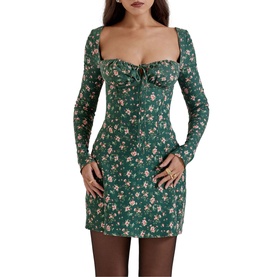 Malika Floral Corset Mini Dress