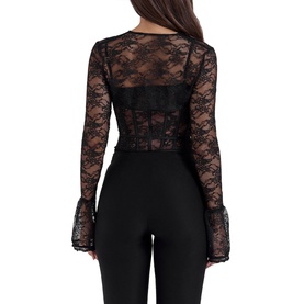 Lisette Lace Corset Bolero Top