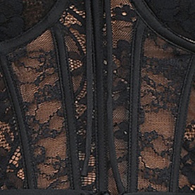 Lisette Lace Corset Bolero Top