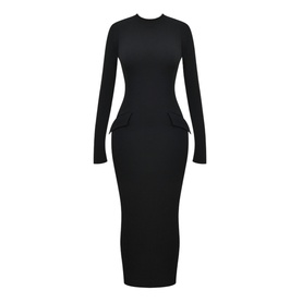 Marie-Louise Turtleneck Gown