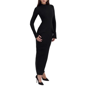 Marie-Louise Turtleneck Gown