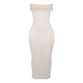 Nalita Embellished Off-The-Shoulder Dress