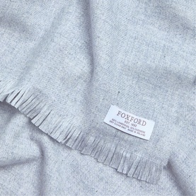 Fine-Knit Frayed Scarf