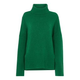 Roll Neck Knit Sweater