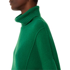 Roll Neck Knit Sweater