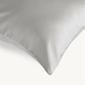 400 Thread Count Sateen Pillowcase Pair Platinum