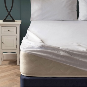 Cotton Jersey Mattress Protector White