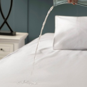 Cotton Jersey Mattress Protector White