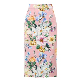 Floral Pencil Skirt