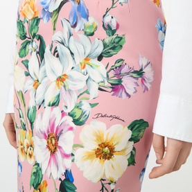 Floral Pencil Skirt