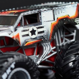 Marvel Official Iron Man vs War Machine Monster Trucks Two-Pack