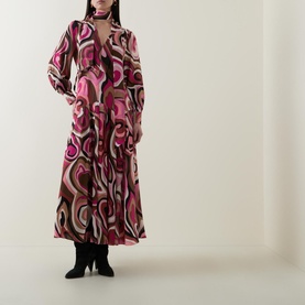 Marigold Marble Dress