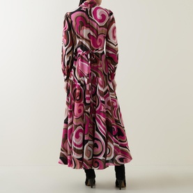 Marigold Marble Dress