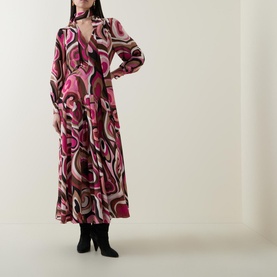 Marigold Marble Dress